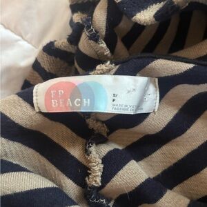 FP Beach Striped Sweater Jumpsuit